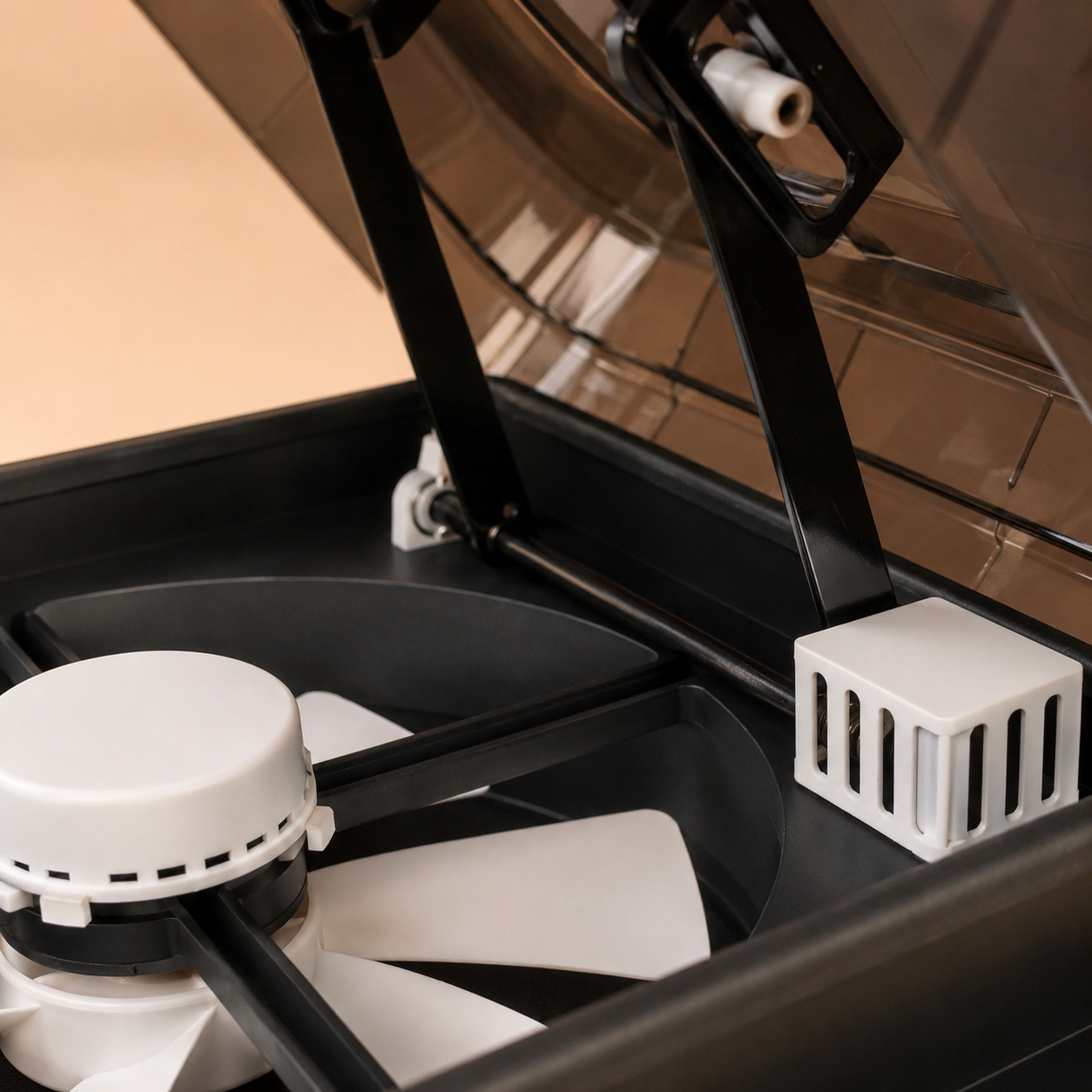 Detalle de Aspas y Motor Brushless