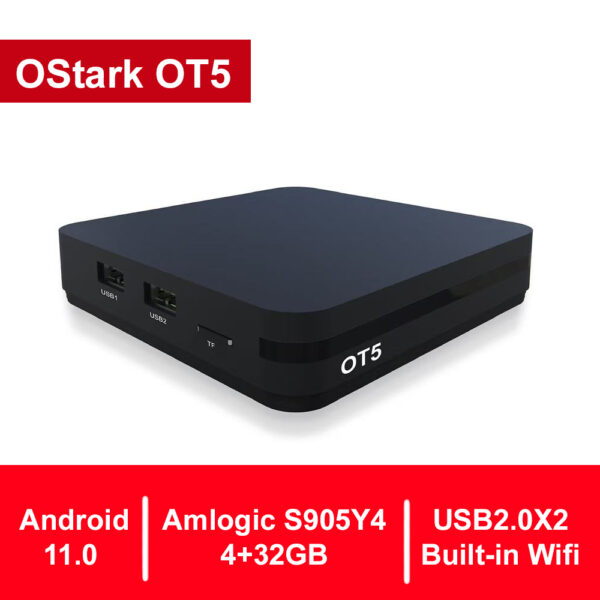 Ostark NUEVO OT5 Android 11.0 TV BOX 4GB + 32GB