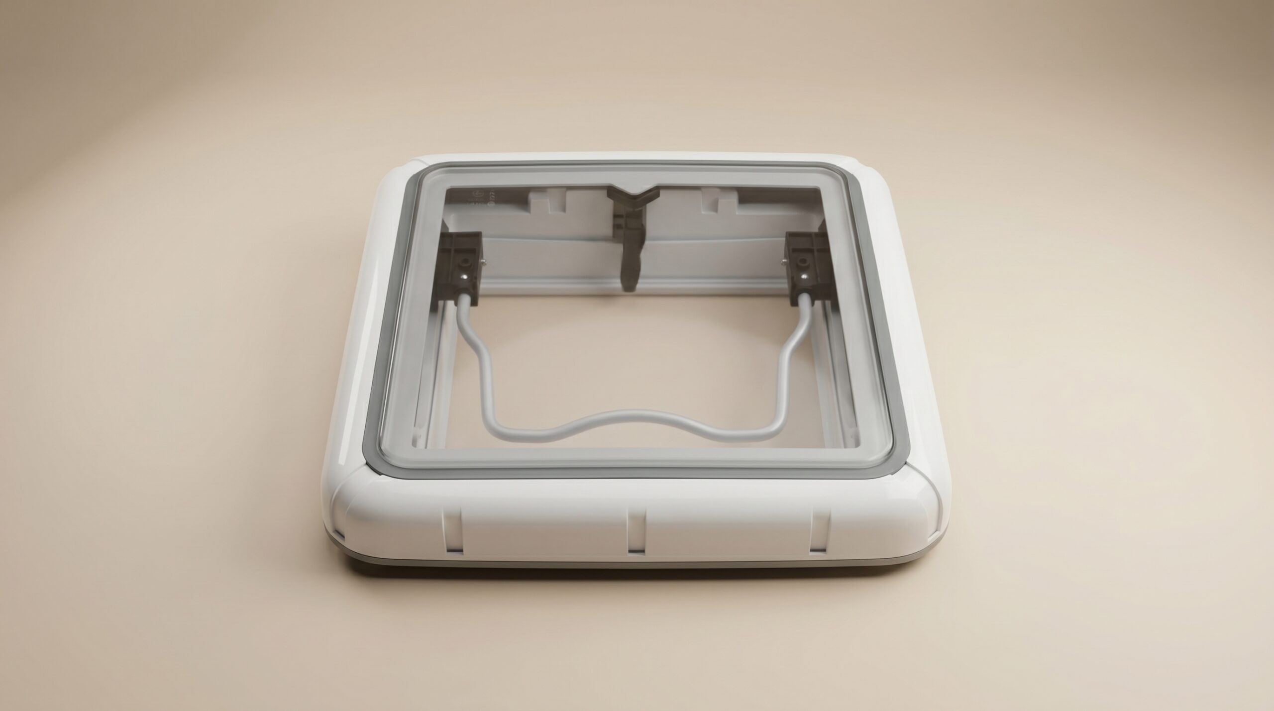 Lucarne de Toit pour Autocaravane et Caravane, Ouverture Manuelle jusqu'à 60°, Moustiquaire et Store Opaque, Dôme Acrylique Double Couche UV, Ventilation Permanente 150 cm² – Image 6