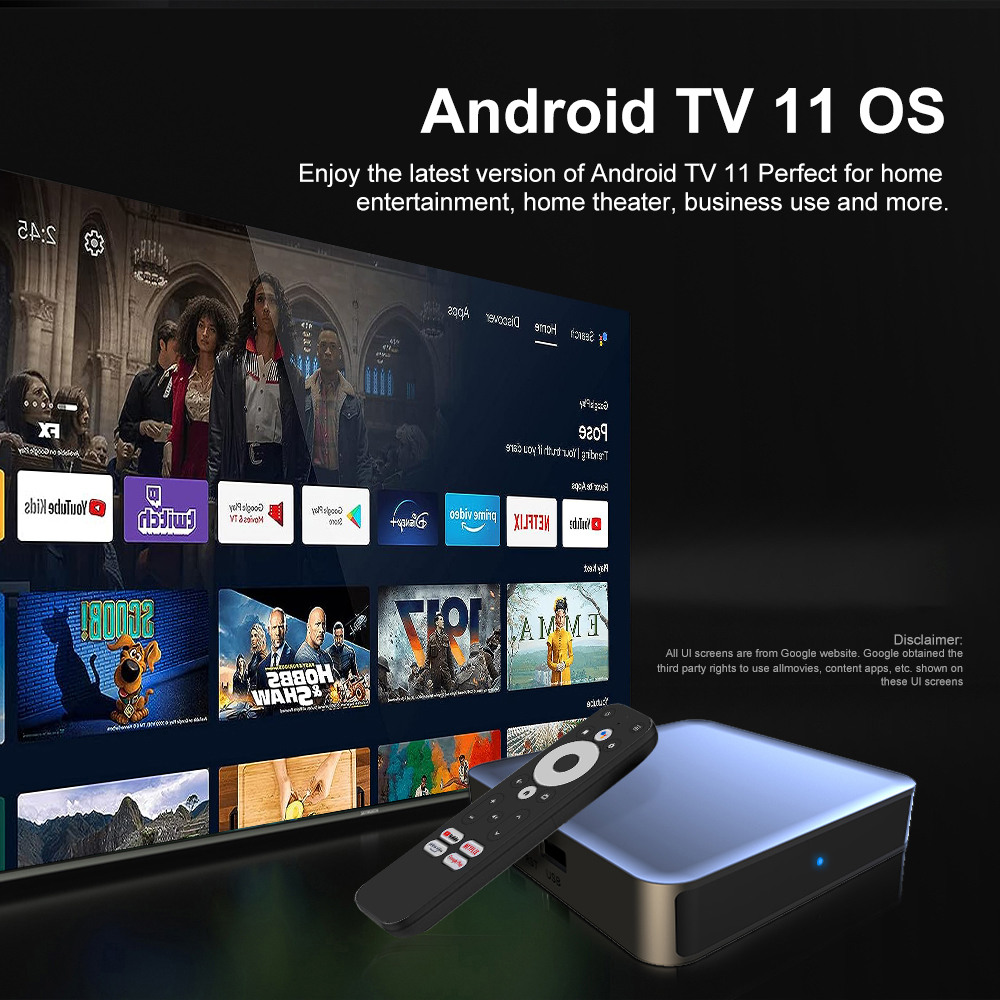 GD2 TV Box 4K certificado por Google con Netflix, Disney+ y Chromecast - Imagen 3